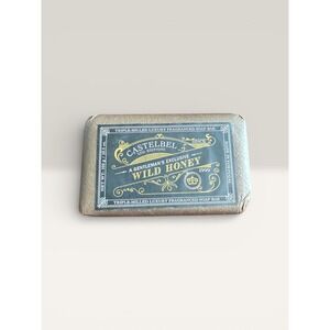 Castelbel Wild Honey Soap Bar Mens 10.5oz Brown New Triple-Milled Portugal